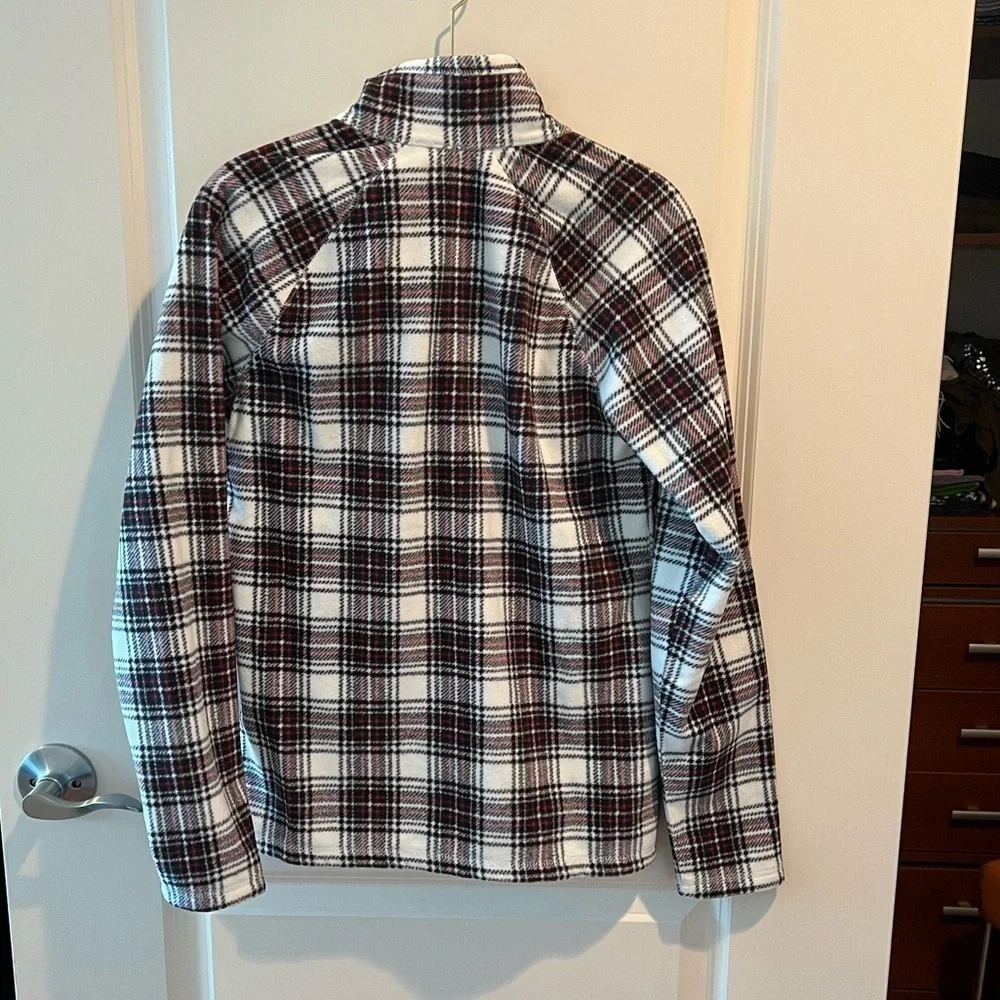 Eddie Bauer Plaid Fleece